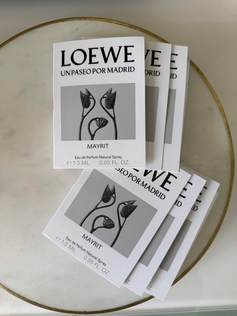 Loewe sample set un paseo por Madrid Mayrit 6x1,5ml, Ophalen of Verzenden, Nieuw