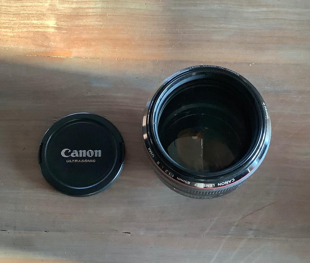 Canon EF 85mm f/1.2 II USM, Ophalen of Verzenden, Gebruikt, Macrolens