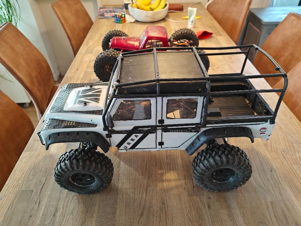 Traxxas TRX4 High Trail | 4WS | Hobbywing Fusion Pro | top!!, Hobby en Vrije tijd, Modelbouw | Radiografisch | Auto's, Elektro