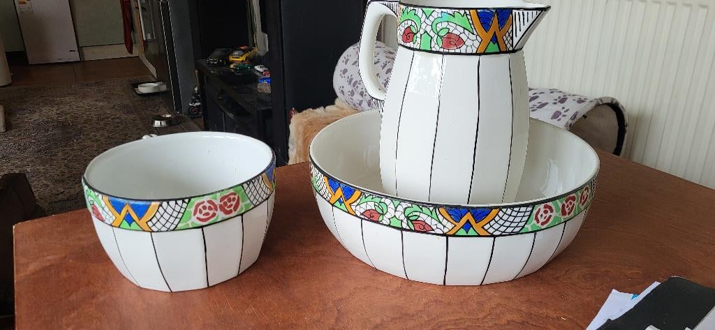 lampetkan set van drie genummerde editie 347/400  AMC porse., Antiek en Kunst, Ophalen