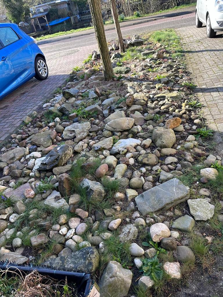 GRATIS Stenen / keien afhalen, Tuin en Terras, Grind, Keien en Split, Ophalen, Overige materialen, Gebruikt, Kei