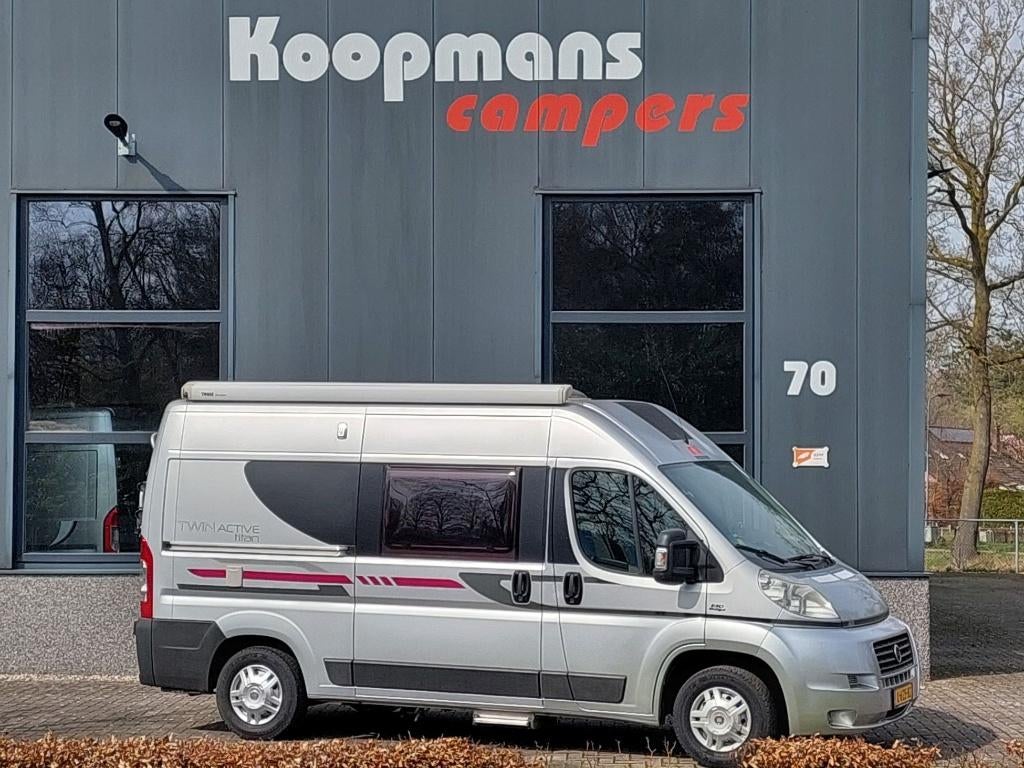 Adria Twin Active Titan MQ 540 korte buscamper Ducato E5 '11, Caravans en Kamperen, Campers, Buscamper of Camperbus, Fiat, Bedrijf