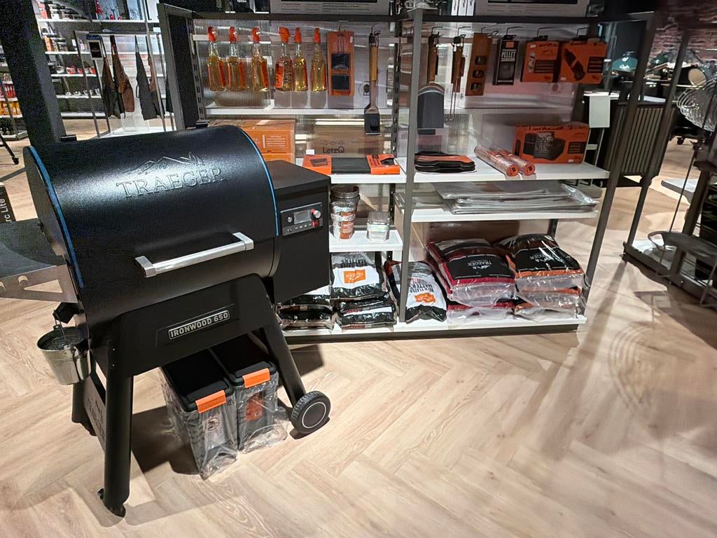 Nieuwe Traeger Pellet Grill Ironwood 650 - Ongebruikt!, Ophalen of Verzenden, Nieuw