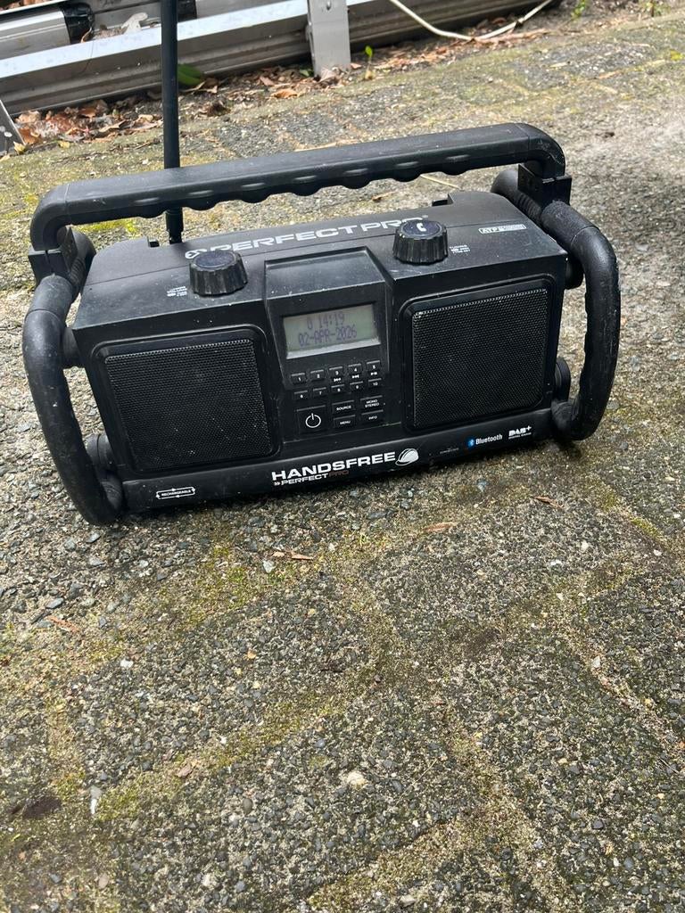 Perfectpro bouwradio, Ophalen of Verzenden, Gebruikt, Bouwradio