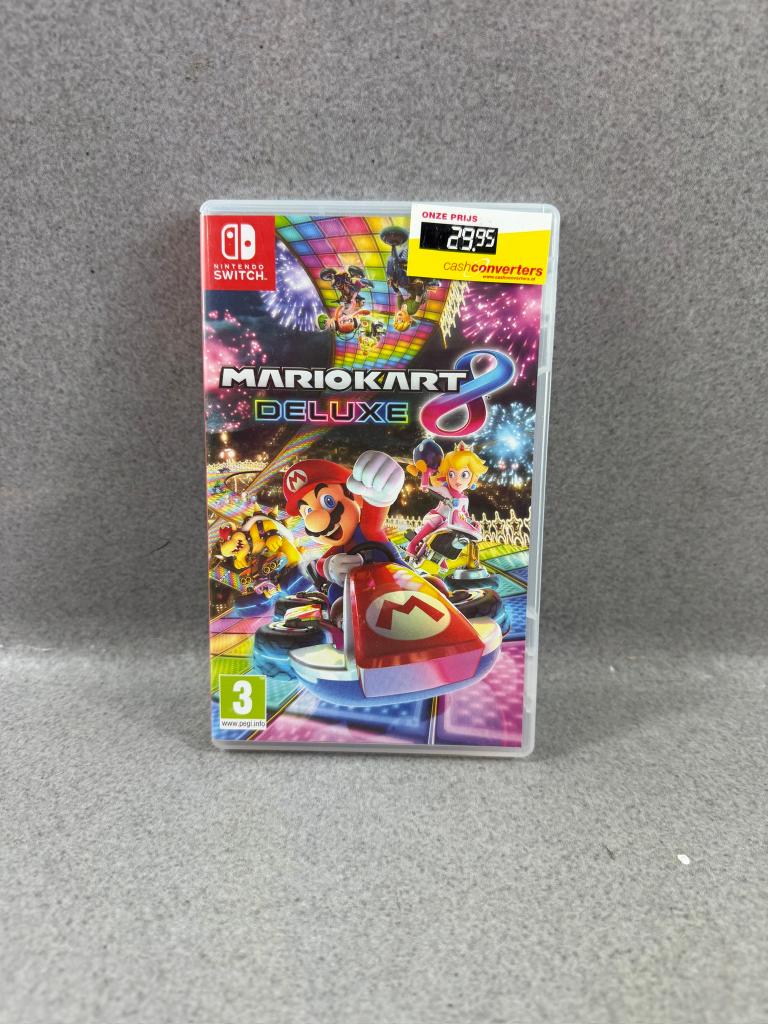 Mariokart Deluxe 8 | Nintendo Switch Game | Hoes | 408043, Online, Gebruikt, 1 speler, Racen en Vliegen