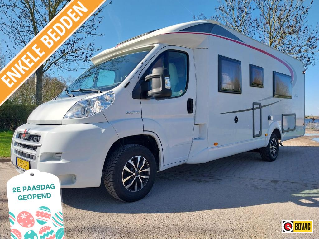 Mooie Bürstner Nexxo T 720 met extra lage enkele be, Niet ingevuld, Ringverwarming, Treinzit, Tot en met 3