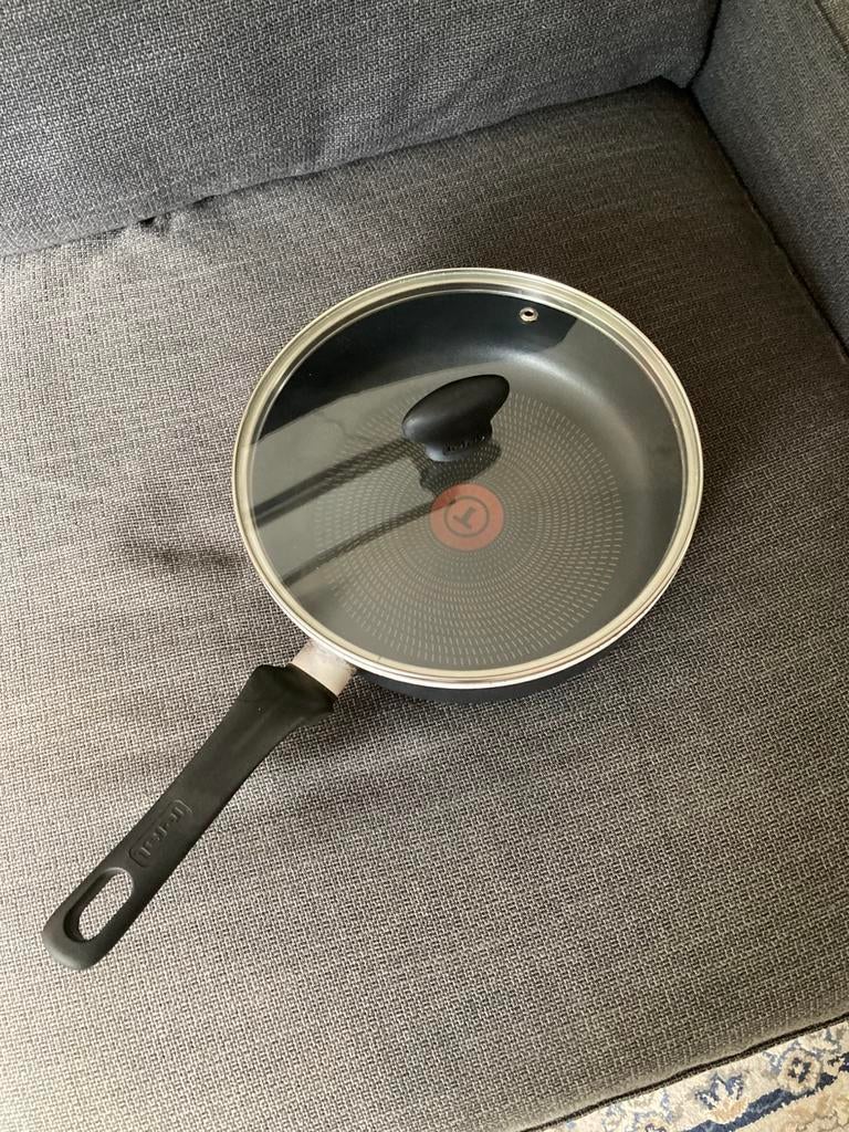 Tefal hapjespan met deksel, Ophalen, Gebruikt, Overige materialen, Koekenpan of Braadpan