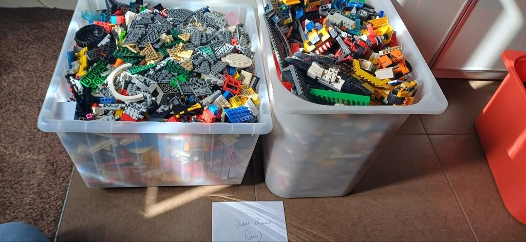 18 kg LEGO bulk - Grote partij losse stenen en onderdelen, Gebruikt, Inclusief extra onderdelen, Lego, Ophalen of Verzenden