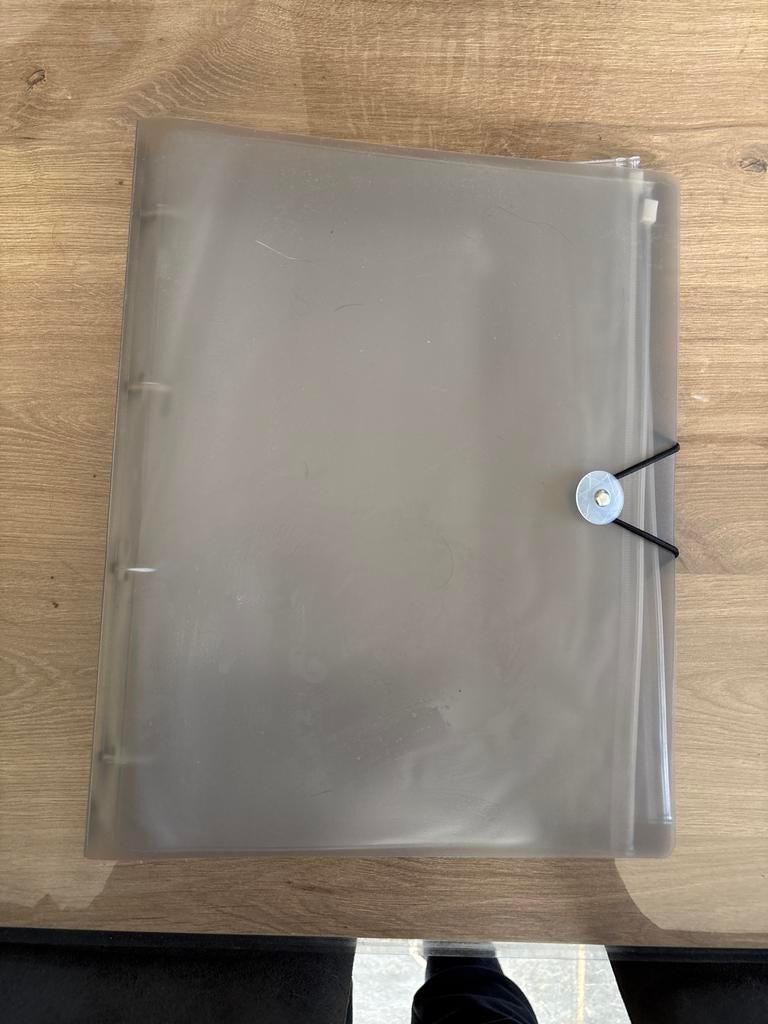 Reismap met paspoort vakjes, afsluitbaar, Diversen, Schrijfwaren, Ophalen of Verzenden