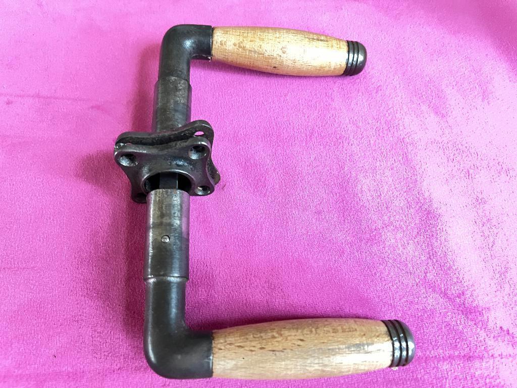 Gietijzeren oude deurklinken, deurkrukken, vrij en bezet, Ophalen of Verzenden