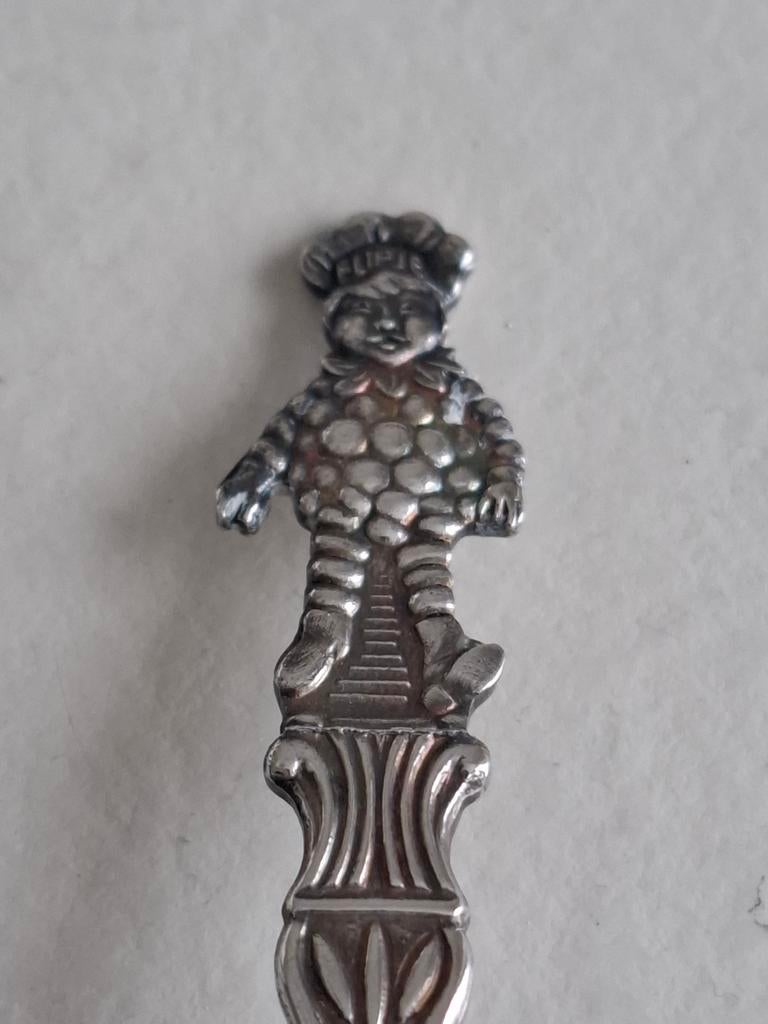 Flipje Tiel Betuwe jamlepel verzilverd, Ophalen of Verzenden