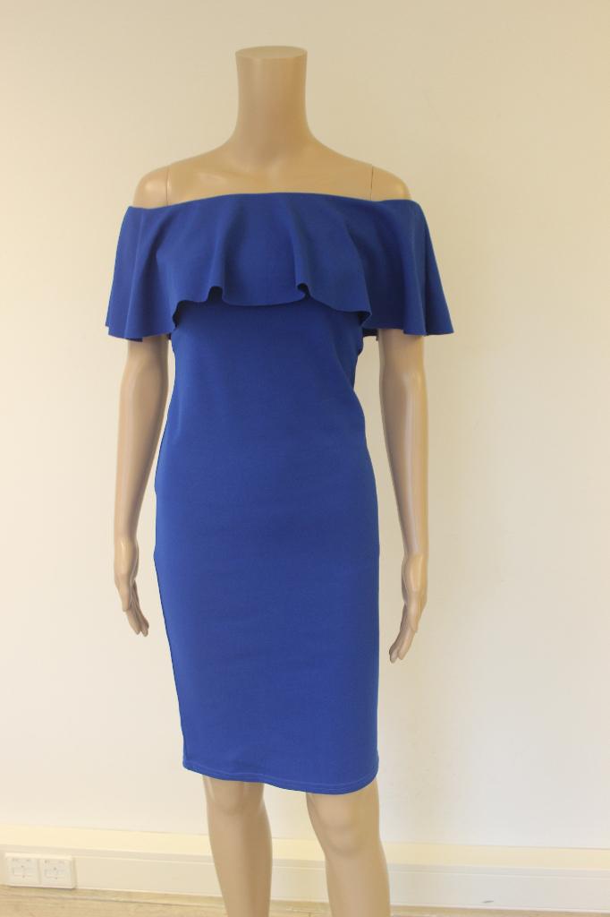 Pretty Body kobaltblauwe jurk maat 36, Kleding | Dames, ., Ophalen of Verzenden, Zo goed als nieuw, Knielengte