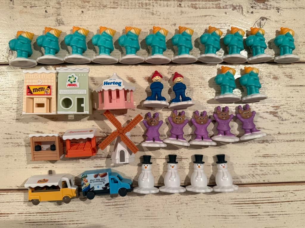 AH kerst-/winterdorp mini’s, Albert Heijn, Ophalen