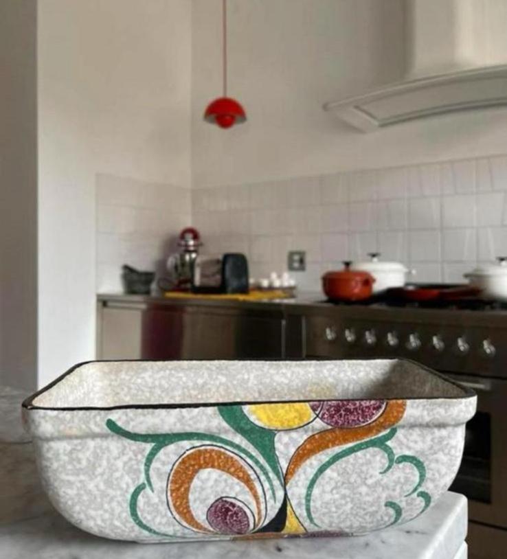 Flora Gouda Rumba Bianca Schaal Cactusbak Vintage, Antiek en Kunst, Ophalen of Verzenden