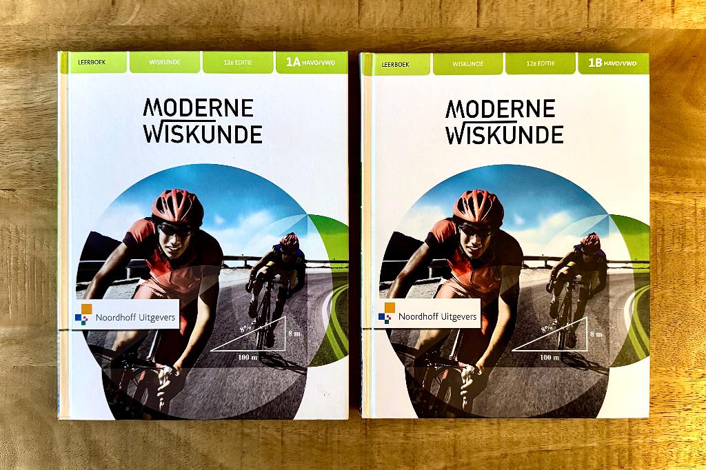 Moderne Wiskunde 1 HAVO VWO Deel A & B Leerboeken 12e editie, Boeken, Schoolboeken, VWO, Nieuw, Ophalen of Verzenden, Wiskunde B