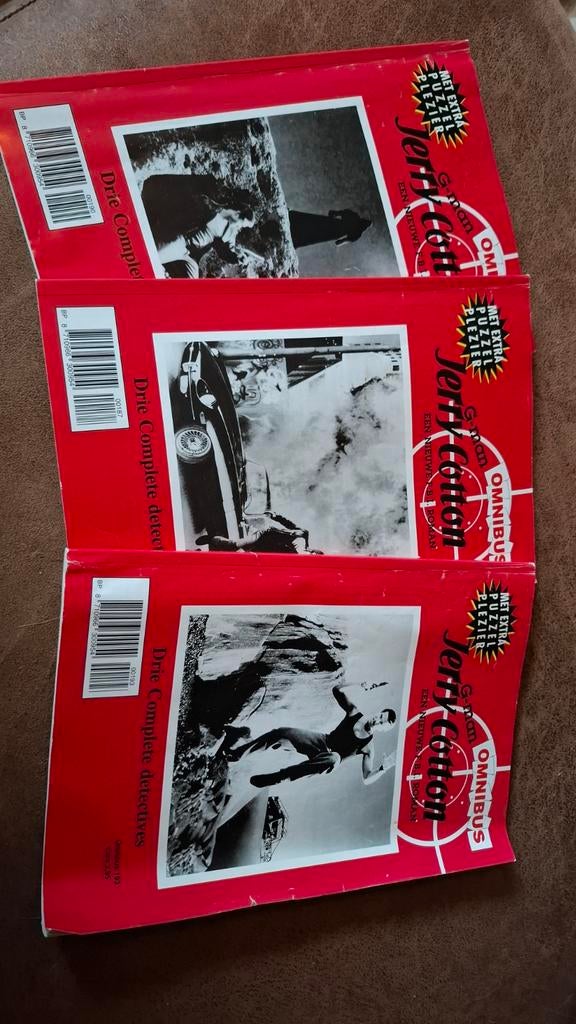 3 Jerry Cotton omnibussen, Boeken, Detectives, Ophalen of Verzenden