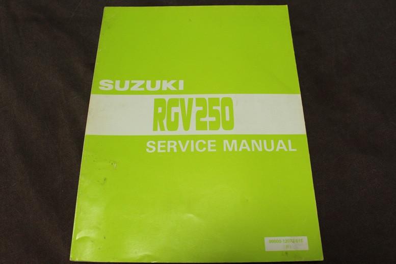 Suzuki RGV250 1989 -1992 motorcycle service manual RGV 250, Motoren, Handleidingen en Instructieboekjes, Suzuki, Ophalen of Verzenden