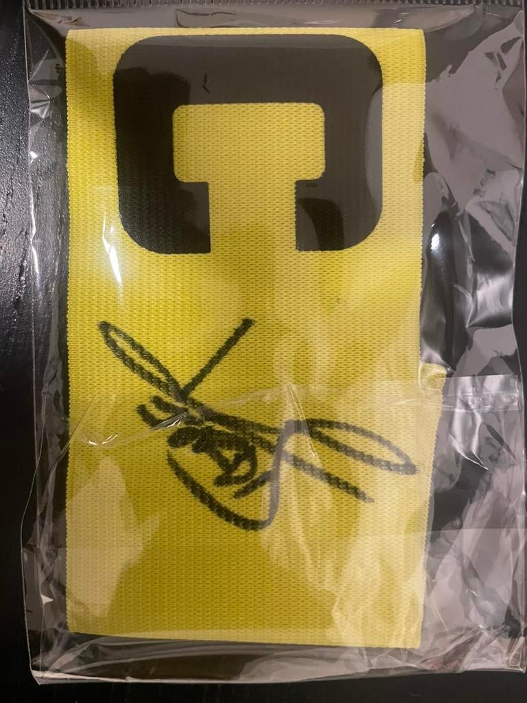 Gesigneerde aanvoerdersband Jordi Cruyff, Ophalen of Verzenden, Zo goed als nieuw, Ajax, Shirt