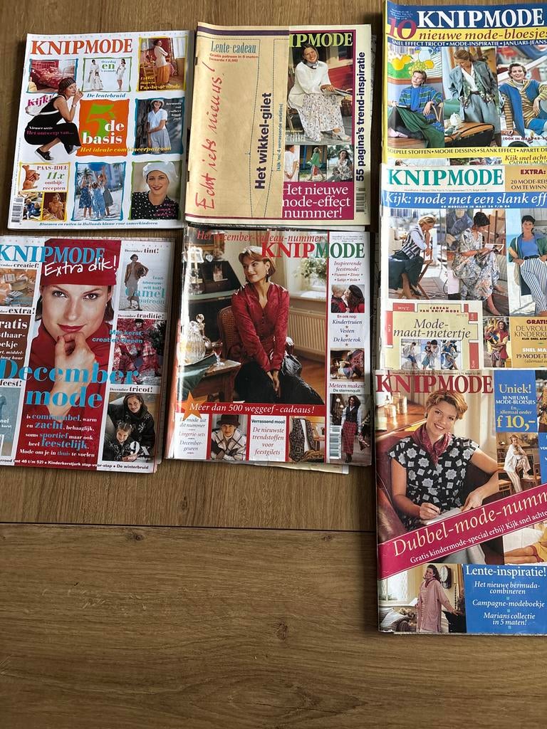 Knipmode tijdschriften, Hobby en Vrije tijd, Ophalen of Verzenden