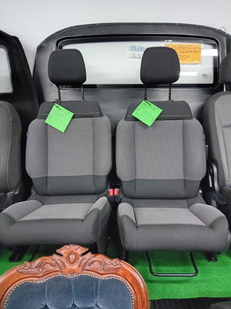 Set nieuwe verstelbare camperstoelen