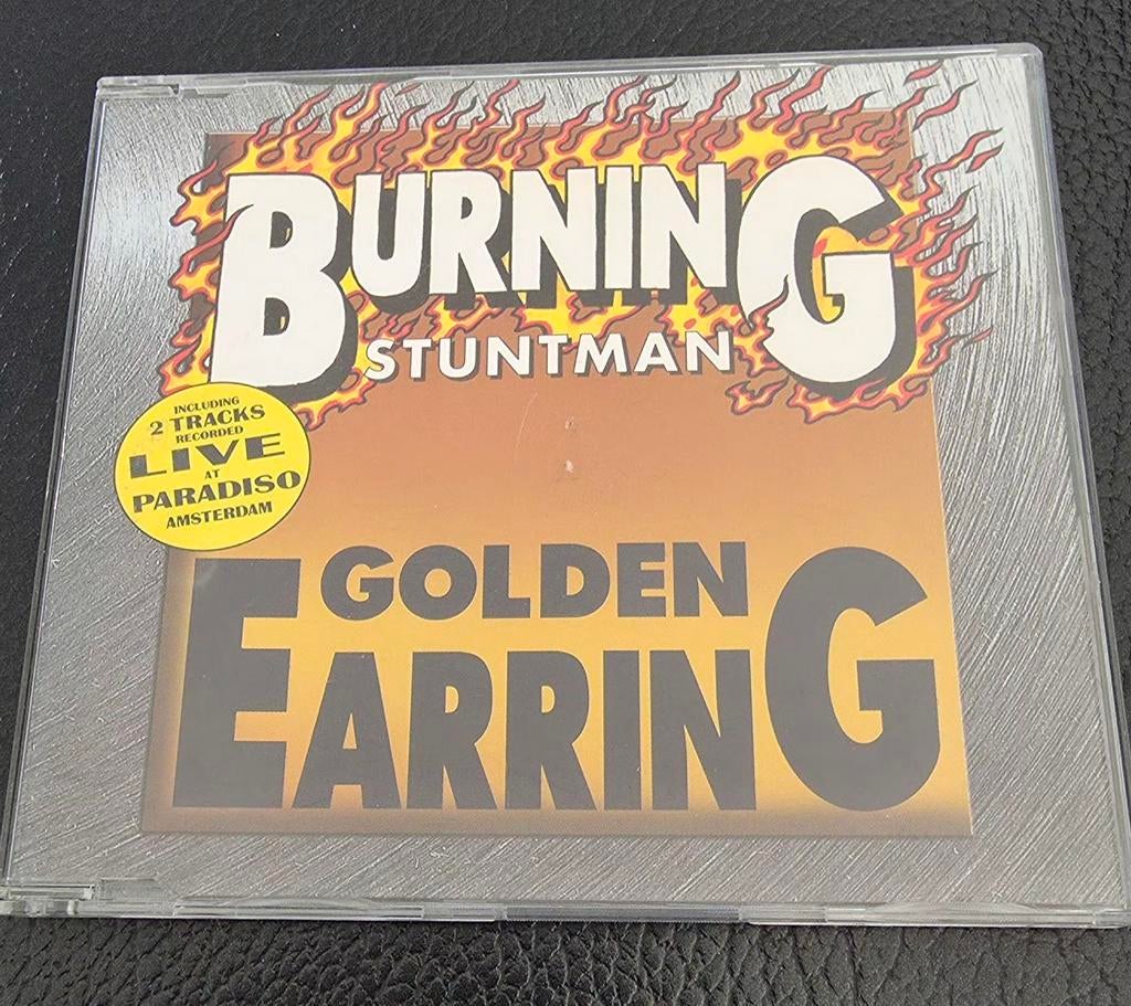 Cds Golden Earring Burning Stuntman, Ophalen of Verzenden, Zo goed als nieuw, Poprock