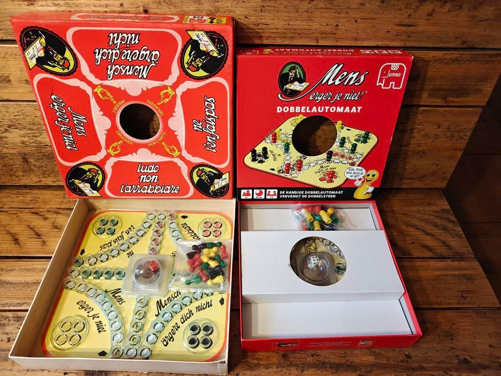 5 X  ' Mens erger je niet ', Ophalen of Verzenden, Jumbo., Jumbo., Jumbo.