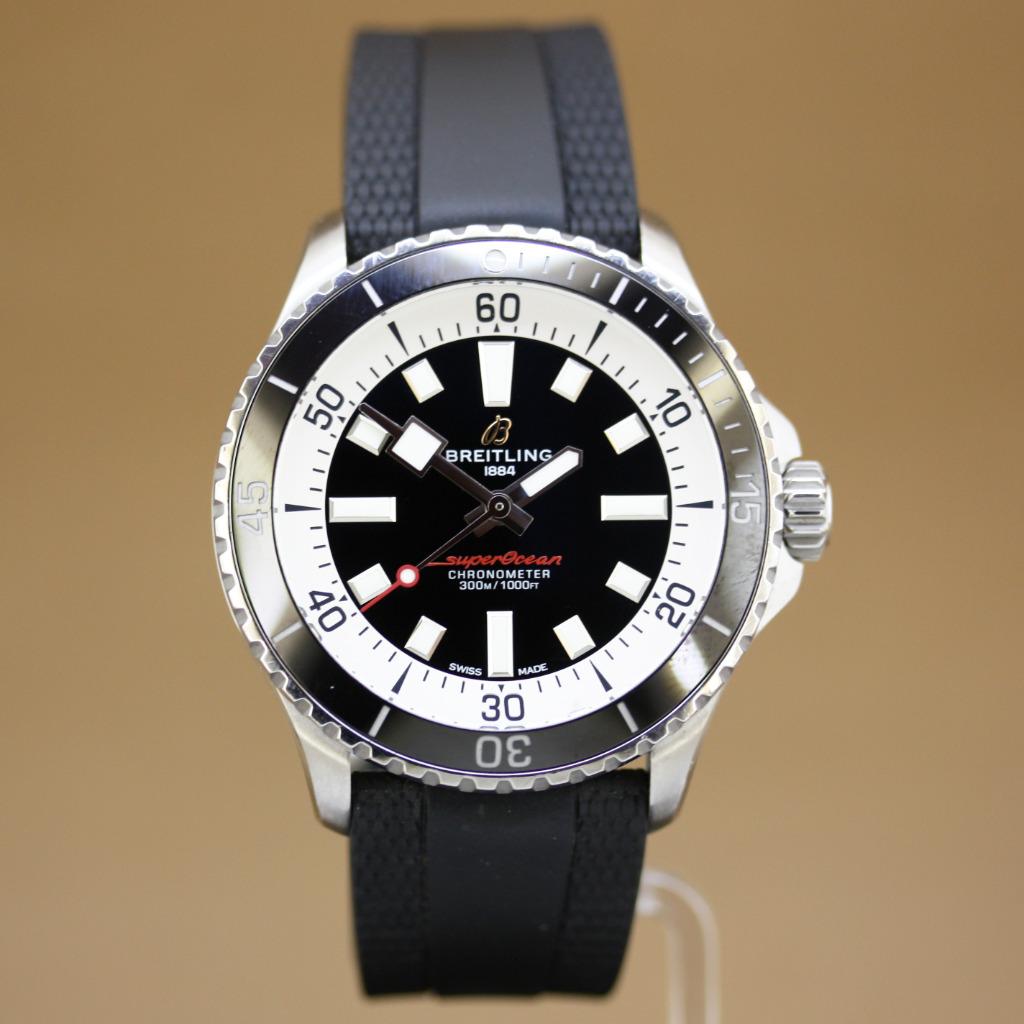 Breitling Superocean 42 Automatic, Gebruikt, Staal, Breitling, Polshorloge