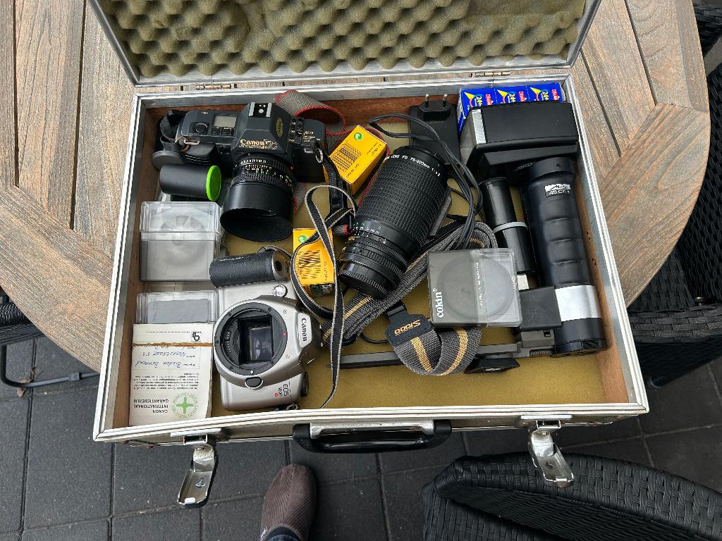 Camera’s canon, Audio, Tv en Foto, Fotocamera's Analoog, Ophalen, Gebruikt, Spiegelreflex, Canon