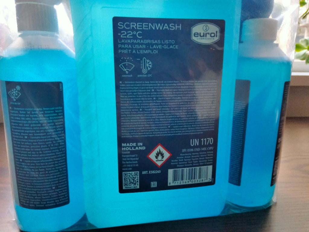 Autoruit wintervloeistofpakket, Ophalen, Nieuw