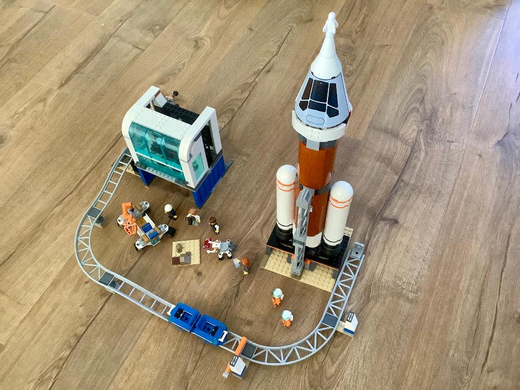 Lego City 60228 Ruimteraket en vluchtleiding (Toy of t Year), Ophalen of Verzenden, Gebruikt, Complete set, Lego