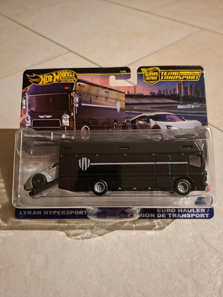 Hot Wheels Lykan Hypersport Euro Hauler Team Transport, Ophalen of Verzenden, Nieuw, Auto