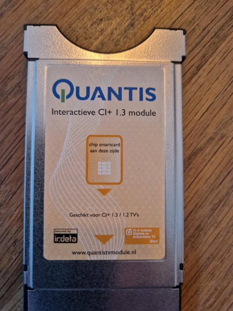 Quantis CI+ 1.3 Module - Interactieve TV, Ophalen of Verzenden, Gebruikt, Decoder
