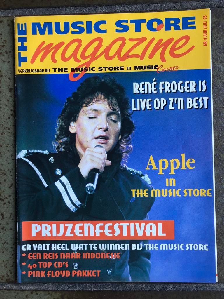 The Music Store magazine / juni juli 1995 beatles pink floyd, Ophalen of Verzenden, Zo goed als nieuw, Boek, Tijdschrift of Artikel
