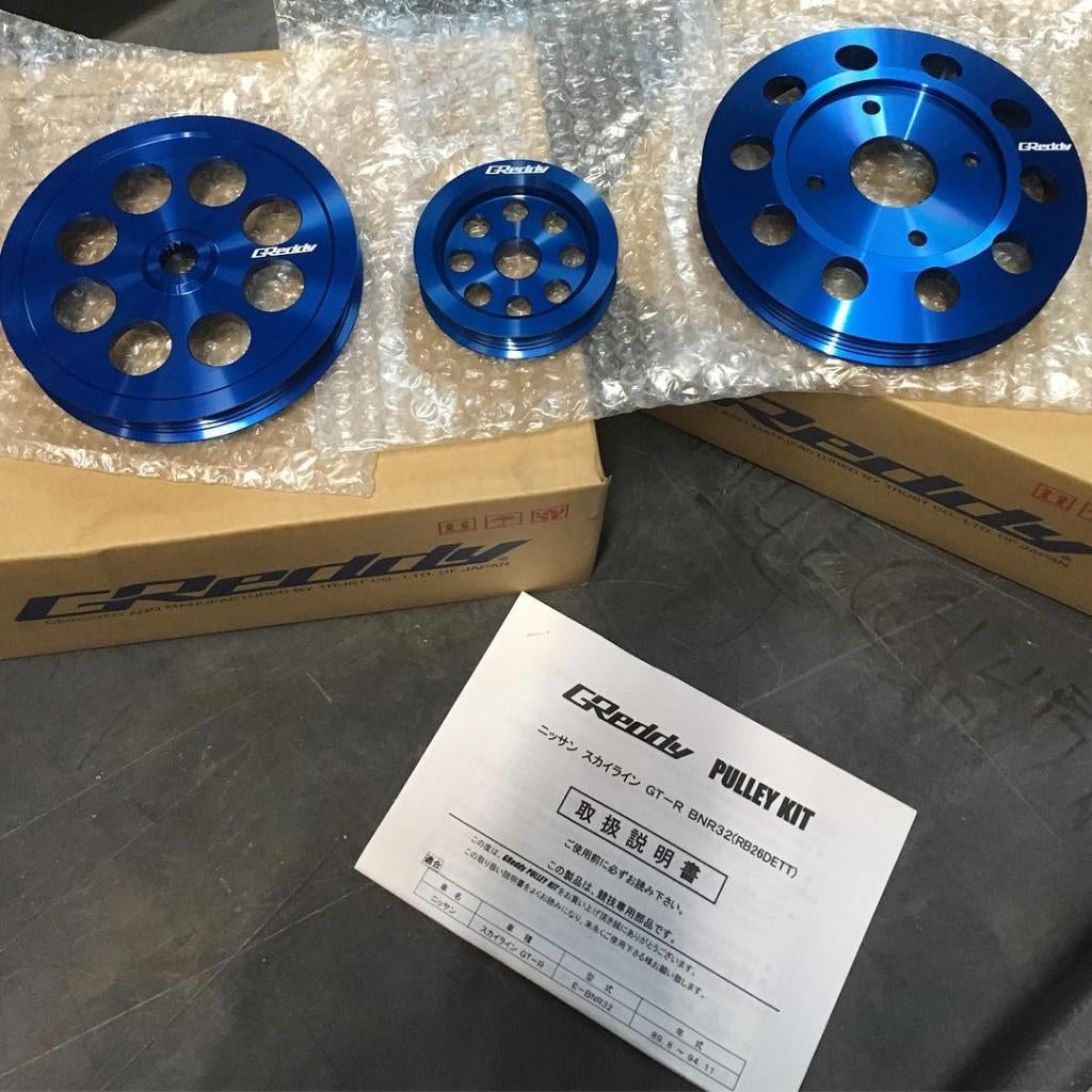 GReddy lightweight pulley kit Skyline R32 GTR GT-R RB26DETT, Ophalen of Verzenden