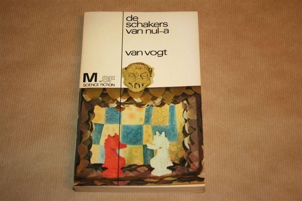 De schakers van nul-a -Vogt - Meulenhoff 1e druk 1969, Boeken, Science fiction, Gelezen, Ophalen of Verzenden