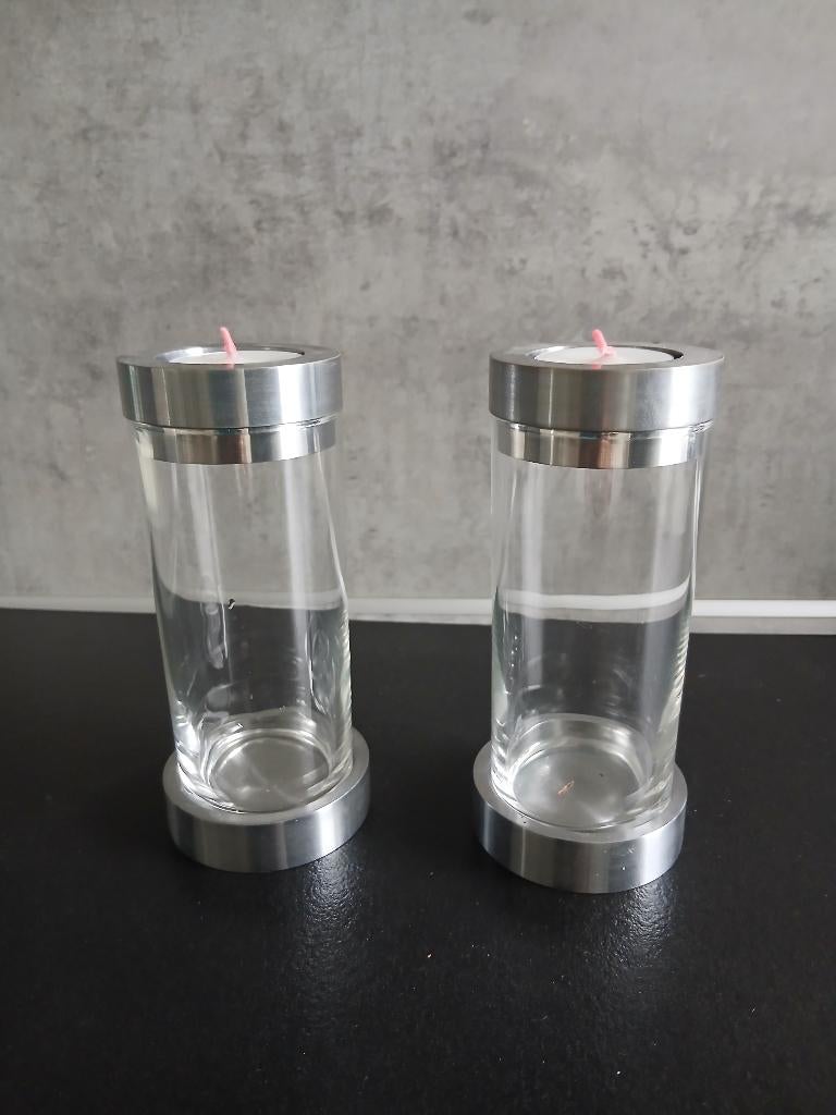 Menu waxinelichthouders, Ophalen of Verzenden, Zo goed als nieuw