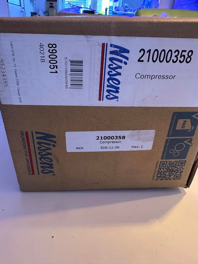 Airco Compressor / Pomp Auto zgan Citroen, Peugeot etc, Auto-onderdelen, Ophalen, Gebruikt, Universele onderdelen