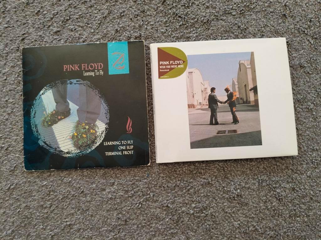 Pink Floyd CD's - Learning to Fly & Wish You Were Here, Cd's en Dvd's, Cd's | Rock, Ophalen of Verzenden, Zo goed als nieuw, Progressive