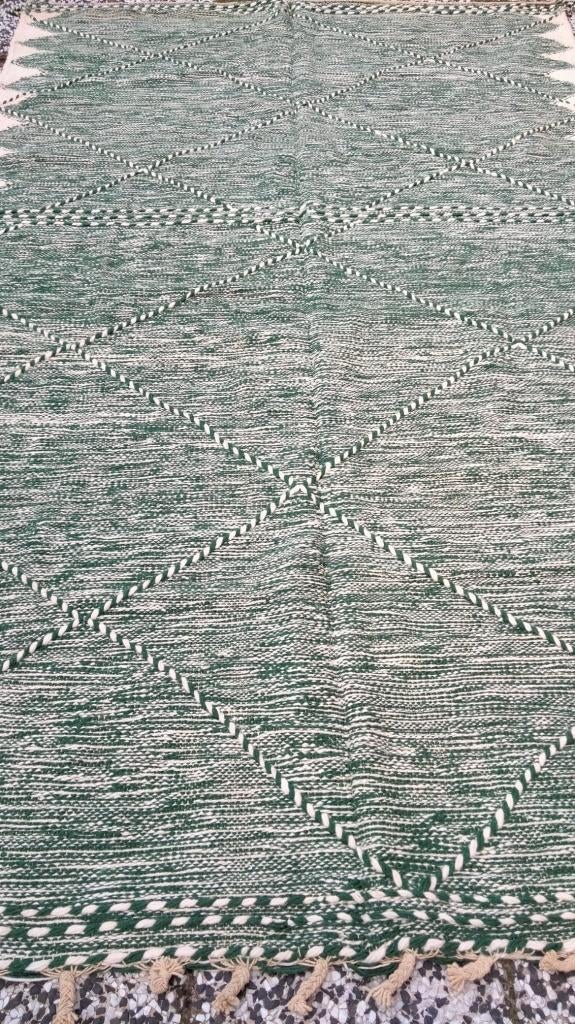 Handgeknoopt Berber kleed wol 318x186cm, 150 tot 200 cm, 200 cm of meer, Ophalen of Verzenden, Zo goed als nieuw