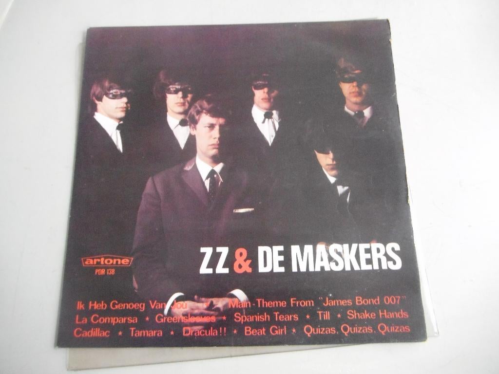 ZZ&De Maskers lp 1965 mono  artone pdr 138, Verzenden, 1960 tot 1980, Gebruikt, 12 inch