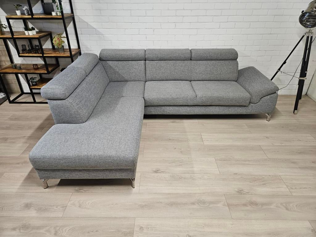 Montel Modena Hoekbank | GRATIS LEVERING, Ophalen of Verzenden, Zo goed als nieuw, Vierpersoons of meer, Stof