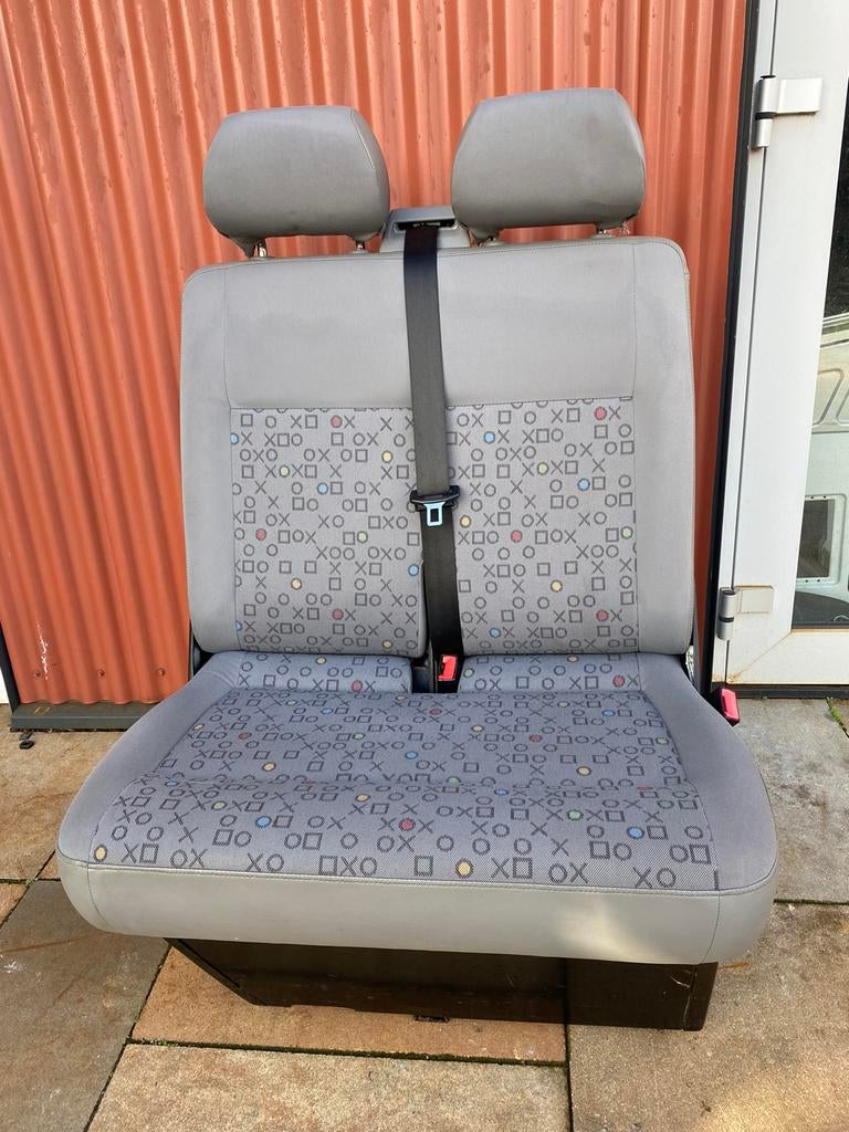 bank stoelen 2persoons volkswagen transporter t5 box