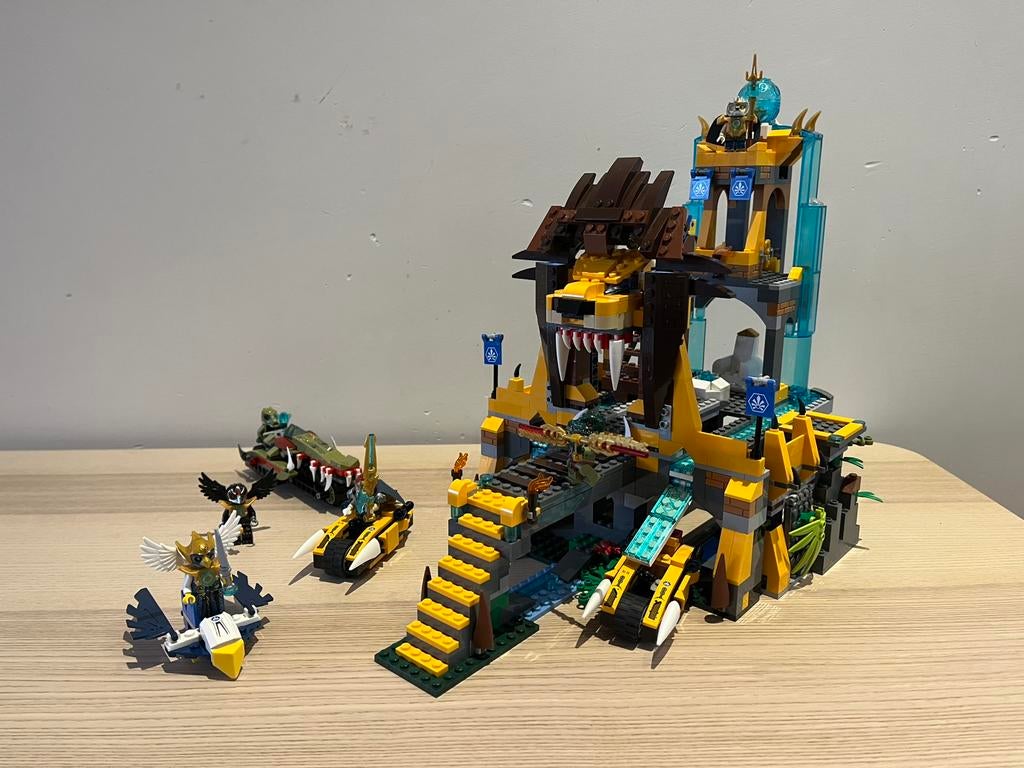 Lego Chima De Leeuwen CHI tempel 70010, Ophalen, Gebruikt