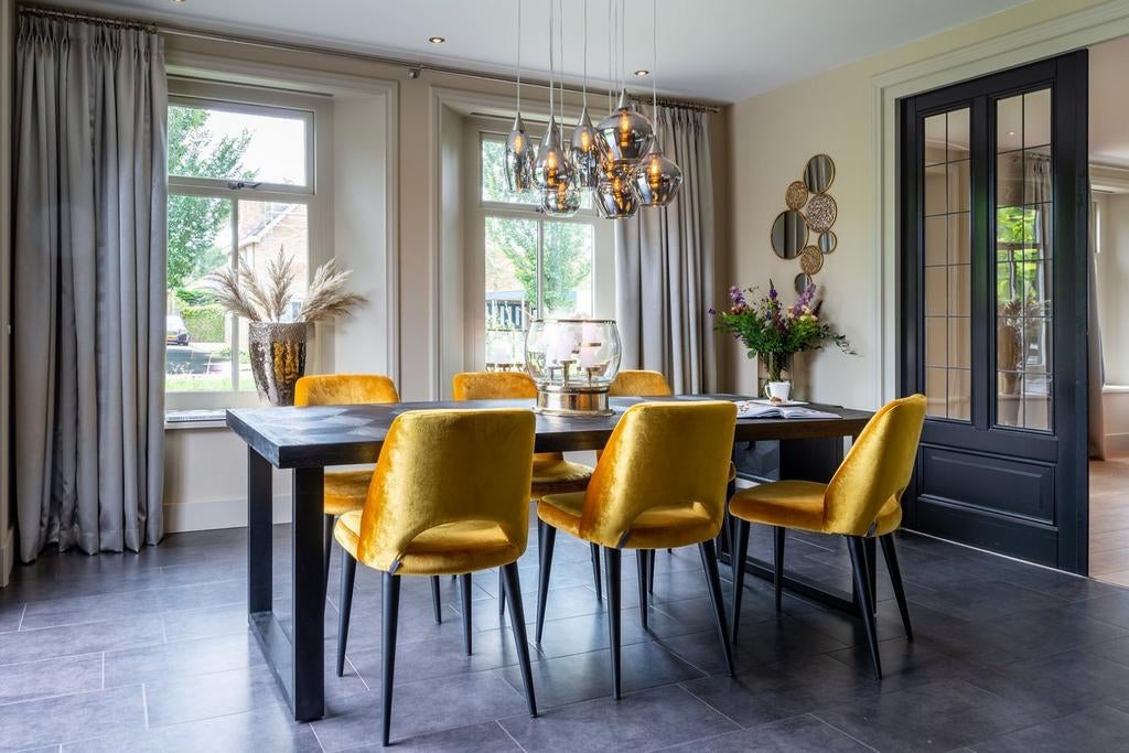 Eettafel blax richmond 200 cm, Ophalen of Verzenden, Zo goed als nieuw, 75 m² of meer, Laminaat