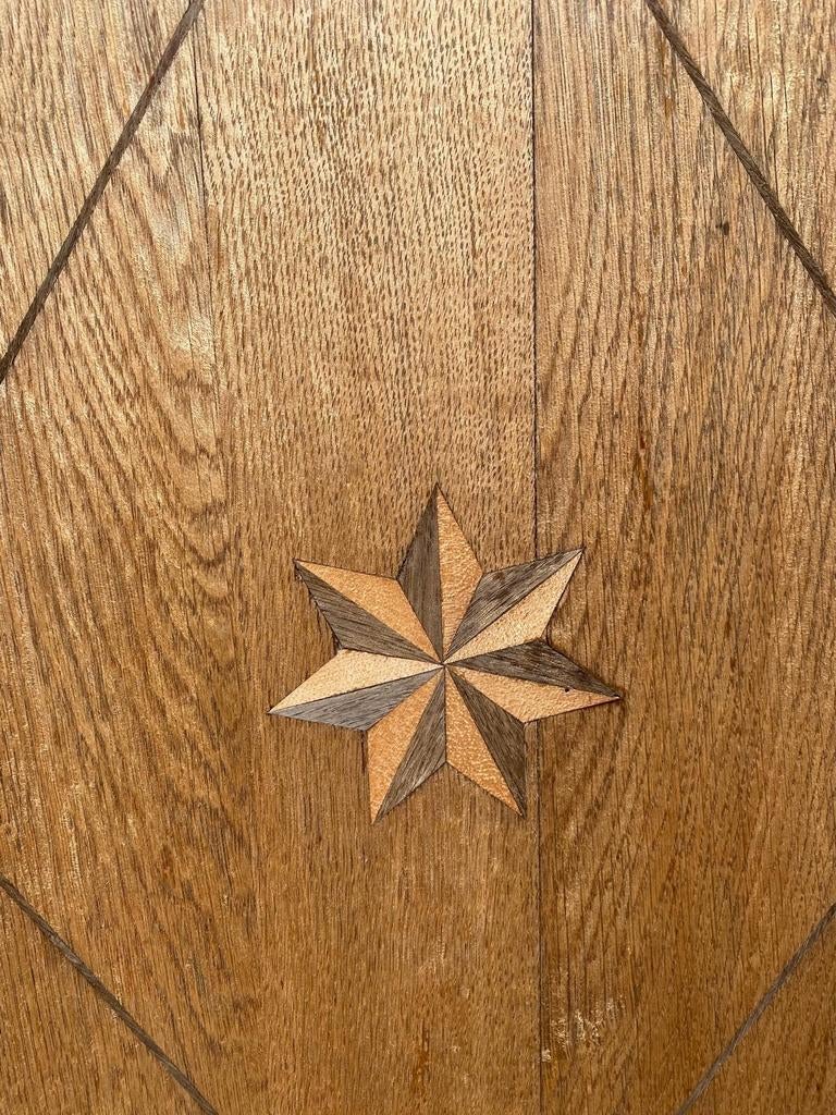 Stoer landelijke Frans eiken kast dressoir, Ophalen