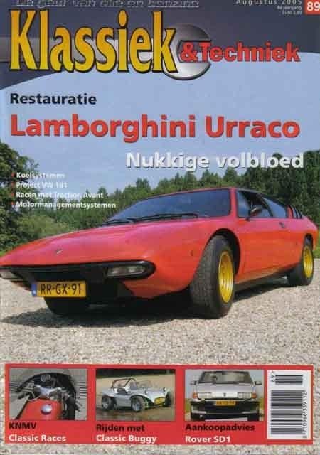 Klassiek & Techniek 89 2005 : Lamborghini Urraco - VW Buggy, Ophalen of Verzenden, Gelezen, Algemeen