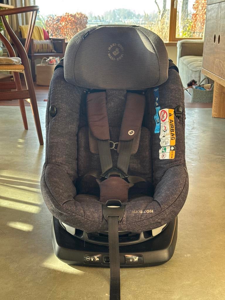 Maxi Cosi Axissfix Isofix Autostoel - Nomad Black, Ophalen, Gebruikt, 0 t/m 18 kg, Verstelbare rugleuning