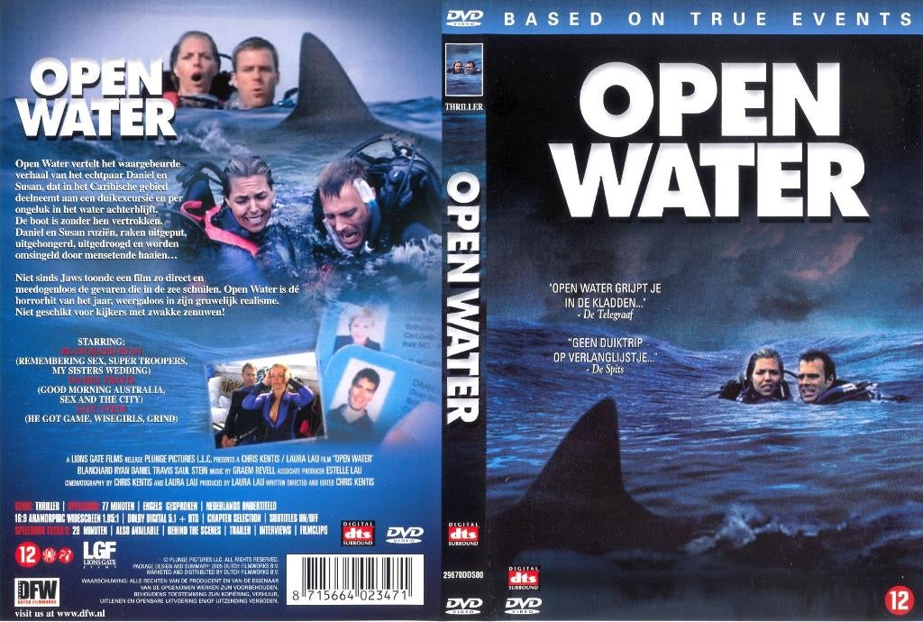 Open Water, Vanaf 12 jaar, Ophalen of Verzenden, Zo goed als nieuw, Overige genres