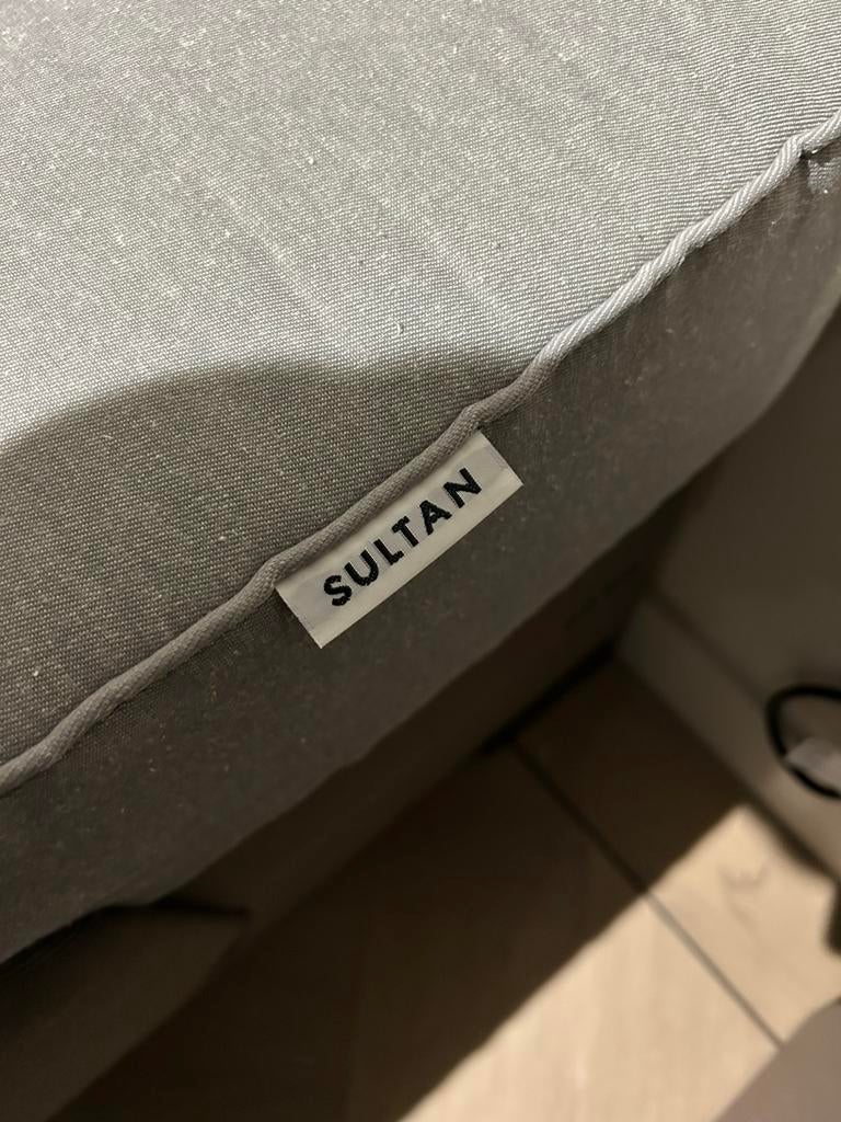 Elektrisch verstelbare boxspring 1 persoons (zonder AB), Ophalen, 90 cm, Eenpersoons, Stof