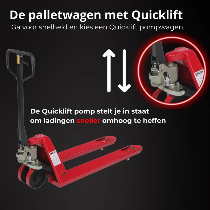 WELDON PALLETWAGEN QUICKLIFT – 2500KG, Ophalen, Nieuw